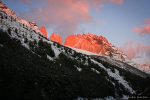 Sunrise on the Torres Del Paine